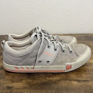 Merrell Rant Monument Gray Womens Sneakers Size 8.5